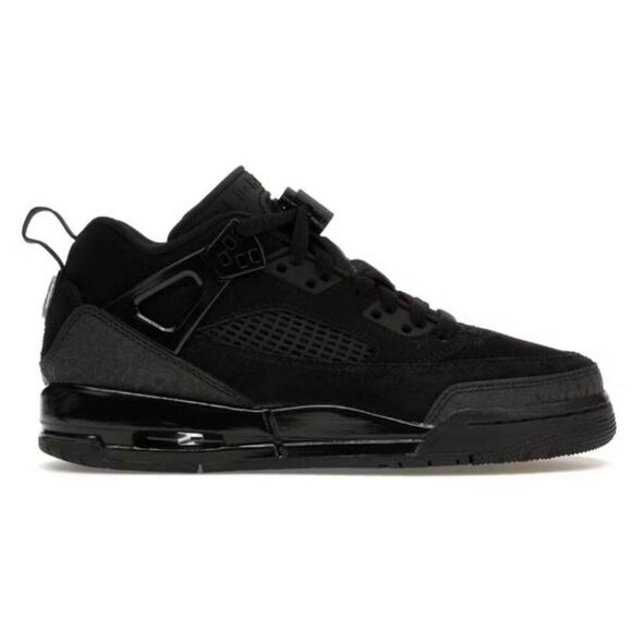 NIKE Air Jordan Spizike Low "Black Cat" Sneakers Size 5.5Y/W7